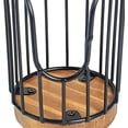 thumbnail image 3 of Yazoeia Coffee Filter Holder Basket Container, Coffee Filter Storage Rack Coffee Pod Holder for Travel, Countertop, Kitchen Decor small, black CJC912-28521, 3 of 7