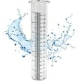 thumbnail image 2 of Pluviómetro de Plástico, Diseño Transparente, Resistente a las Grietas, Doble Escala, para Jardín,Patio, Medición Precisa de la Lluvia, 2 of 8