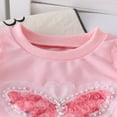 thumbnail image 6 of eczipvz Baby Girl Outfits Newborn Toddler Baby Girl Clothes T-Shirt And Pant Set, Winter Outfit Pink,5-6 Years, 6 of 9