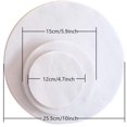 thumbnail image 4 of 48Pcs Felt Plate Dividers Plate Separators Pads Dish Protectors Pads for Kitchen Cookware, 4 of 7
