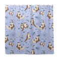 thumbnail image 2 of Yayeee Shower Curtain with Hooks 72"x72" Waterproof Fabric Bathroom Hanging Decor, Cartoon Otters Pattern, 2 of 5