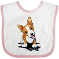 thumbnail image 3 of Inktastic Corgi Puppy Boys or Girls Baby Bib, 3 of 4