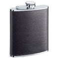 thumbnail image 2 of Visol VF1142 Ano Black Leather Stainless Steel 6oz Hip Flask, 2 of 2