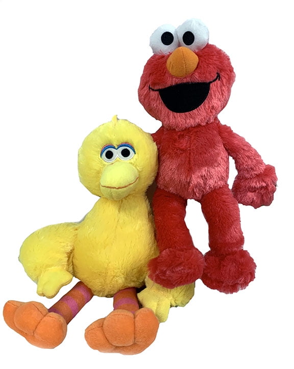 sesame street plush set