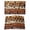 Burnt Orange, variant on Navy Blue Brown Placemats Set of 4, Rustic Farmhouse Dog Paw Vintage Placemats for Dining Table, Place Mats for Kitchen Tabletop, Waterproof Wipeable Dining Table Mats Set