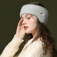 thumbnail image 4 of Aellinatey Ear Warmth Headband Thermal Headband Ear Head Wrap Muff Cold Weather Headband, 4 of 21