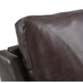 thumbnail image 5 of Modway Corland Modern Style Leather and Metal Armchair in Brown, 5 of 7