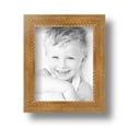 thumbnail image 2 of ArtToFrames 4" x 5" Gold Square with Beads Picture Frame, 4x5 inch Gold Wood Poster Frame (WOM-5020), 2 of 7