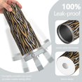 thumbnail image 2 of Leopard Print 30oz Handheld Travel Tumbler with Handle – Double Wall Stainless Steel Insulated Cup, Flip Straw Lid, Leak-Proof & BPA-Free for Hot and Cold Drinks – Durable Coffee & Juice Mug White, 2 of 6