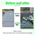 thumbnail image 6 of Windshield Cleaner, GoXteam Window Glass Cleaning Tool with Extendable Handle and 3 Washable Reusable Microfiber Cloth for Auto Interior Exterior Glass Wiper Cleaning Kit, 6 of 7