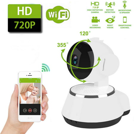 HD Wireless Wifi IP Camera Webcam Baby Pet Monitor CAM Pan Remote Home