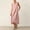01 Pink, variant on Women Summer Casual Dresses 2026 Sleeveless Midi Pleated Tank Sundress with Pockets V Neck A Line Swing Tshirt Dress