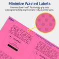 thumbnail image 5 of Avery Printable Square Labels, Bright Pink, 2.75" x 2.75", 120ct, 5 of 11