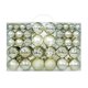 thumbnail image 3 of Adornos de bolas de Navidad, juego de 100 adornos para árbol de Navidad con cuerda para colgar, decoración navideña colgante para fiestas navideñas en casa, 3 of 5