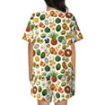 thumbnail image 3 of Xecao Lemon Fruits Vegetables print Swimsuit for women, Summer-ready, sporty style.Quick-dry fabric. Many sizes & colors., 3 of 9
