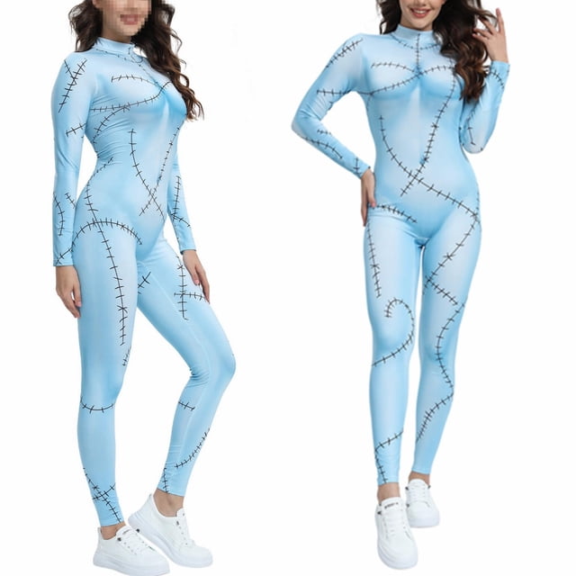 Disfraz de cosplay de Qurtalun Sally impreso en 3D para mujer