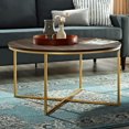 thumbnail image 4 of Manor Park Modern Round Coffee Table, 4 of 7