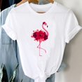 thumbnail image 3 of Ropa con letras Ins para mujer, camisetas de manga europea estampadas, camisetas de gran tamaño, ropa para mujer, 3 of 5