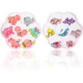 thumbnail image 7 of 14 Pairs Girls Clip on Earrings Pretend Princess Play Earrings Jewelry Set, 7 of 7