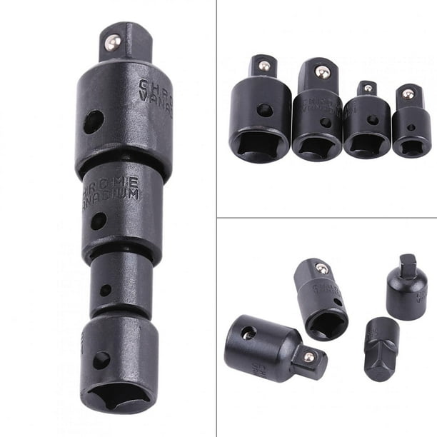 Set Adattatori Per Chiavi A Cricchetto - 4 Pezzi In Acciaio Cromo Vanadio - Foto 10