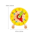 thumbnail image 2 of BRIGHTFUFU 1Pc Clock for Teaching Time Wood Teaching Clock for Teachers Educational Toy for Kids Learning, 2 of 8