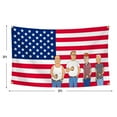 thumbnail image 2 of King of the Hill TV show America Flag Funny Flag with Brass Grommet Durable Polyester Banner Wall Flag for College Dorm Outdoor Dorm Decor, 2 of 5
