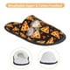 thumbnail image 3 of Balery Cartoon Pizza Pantuflas de Casa de Felpa Silenciosas con Diseño Estampado, Zapatillas Cómodas Antideslizantes de Algodón para Interior-Medium, 3 of 8