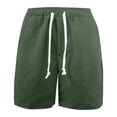 thumbnail image 7 of JTieacloth Men's Corduroy Casual Shorts Classic Stretch Short for Summer Beach Vacation(Green), 7 of 7