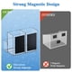 thumbnail image 2 of Porta Marcadores Magnético de Acrílico Marbrasse, Paquete de 2, Transparente, 2 of 7