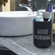 thumbnail image 3 of Vaso de baño irrompible, portacepillos de plástico, vaso para baño, portabrochas de maquillaje, vasos reutilizables, color negro, 3 of 7