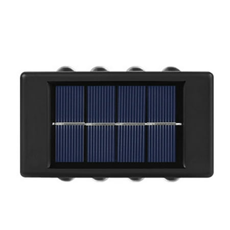 

Solar Wall Lights Outdoor | Outdoor Garden Light | Small Solar Step Light Waterproof Warm Nordic Style Deck Lighting Illuminate Exterior Light Fixture Outdoor