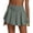 Grey Sage, variant on PINSPARK Womens Tennis Skirts with 3 Pockets High Waisted Pleated Skirt Double Ruffle Athletic Golf Skorts Skirts Breathable Pickleball Skirt