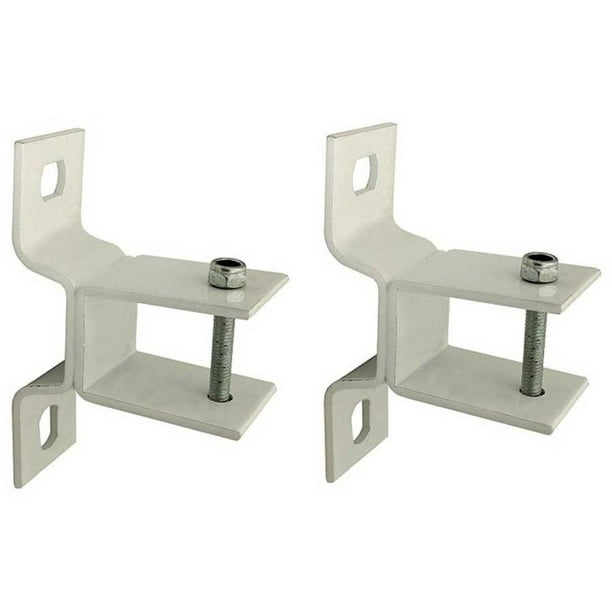 ALEKO Wall Mounting Brackets for Retractable Awnings White Color Lot