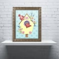 thumbnail image 3 of Trademark Fine Art "Home Tweet Home" Canvas Art by Jennifer Nilsson, Gold Ornate Frame, 3 of 4