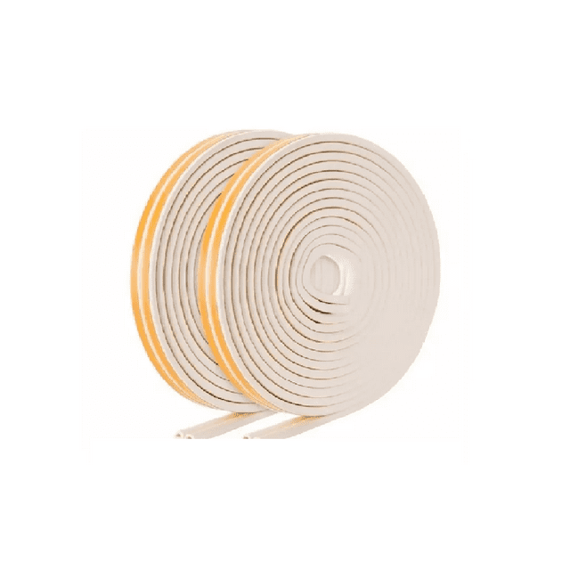 Tira De Sellado Para Puerta Y Ventana Guarda Polvo 10 m Beige/Amarillo
