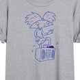 thumbnail image 3 of Hey Arnold! - 3D Arnold - Juniors Ideal Flowy Muscle T-Shirt, 3 of 5