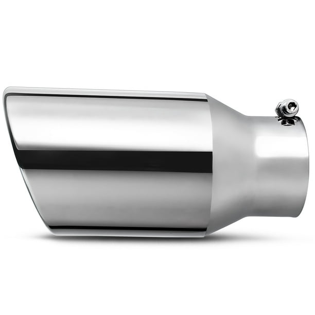 Exhaust Tip 4 Inch Inlet x 6 Inch Outlet x 12 Inch Long Bolt On