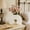 White WHL, variant on WWV Floral Vase with Weighted Base for Dried Flowers Plants Modern Decorative Black White Tabletop for Home Office Living Room White