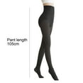 thumbnail image 2 of Pantimedias cálidas Medias para mujer Cintura alta, caderas, diseño de cartílago en forma de panal-350 g para 60-100 kg, 2 of 5