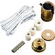 thumbnail image 1 of Creative Hobbies Paquete de 10 kits de lámparas: haga un kit de cableado de lámpara para vino, aceite, licor, botella, conversión de lámpara o restauración de lámpara, reparación de bricolaje, tapa de, 1 of 1