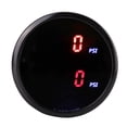 thumbnail image 1 of Acouto Air Pressure Gauge PSI,2in 52mm Car PSI Air Pressure Gauge LED Dual Digital Display Air Ride Gauge Sensor Kit Used To Retrofit Car Voltmeter 12V, 1 of 8