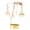 J, variant on Tibvox Metal Rotating Tea Light Candle Holder Spinning Tealight Stand Candleholder for Romantic Wedding Party Home Decoration