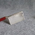 thumbnail image 3 of pitrice Wavy Potato Slicer Stainless Steel Kitchen Cooking Chopping Crinkle Slicing Tool DIY Chips Corrugated Gadget Color Random, 3 of 9
