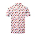 thumbnail image 4 of CAIVO Blouse Stylish Button Front Printed Shirt For Boys Casual Long Sleeve Tops For Everyday Wear Easy Care Boys Tops Turndown Collar Summer Classic Tops, 4 of 5