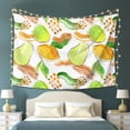 thumbnail image 6 of YFYANG Green Abstract Fruit Doodle Tapestry, Bedroom Dormitory Living Room Decoration Tapestrys Wall Hanging , 80 x 60 in, 6 of 8