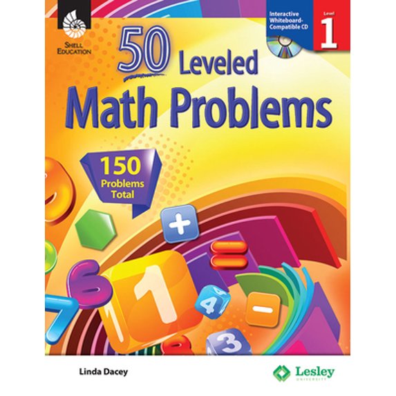 Pre-Owned 50 Leveled Math Problems Level 1 (Paperback) 1425807739 9781425807733