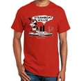 thumbnail image 2 of Mens Steamboat Willie T-Shirt - Vintage 1928 Cartoon Shirt, Red Medium, 2 of 3