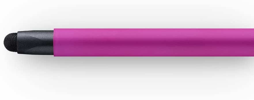 iPad Windows Tablets & Samsung Galaxy Wacom CS191P 4 Bamboo Stylus Duo with Ballpoint Pen for Kindle Fire iPad Pro Pink