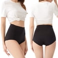 thumbnail image 2 of MLDRA 4 Pack Womens Underwear High Waisted Seamless Breathable Briefs No Show Panties for Women XL, 2 of 6