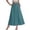 Dark Blue, variant on Tqcoqu Maxi Skirts for Women Smocked Elastic High Waisted Casual Versatile Flowy A-Line Long Skirts with Pockets,Dark Blue,Women's S-XXL